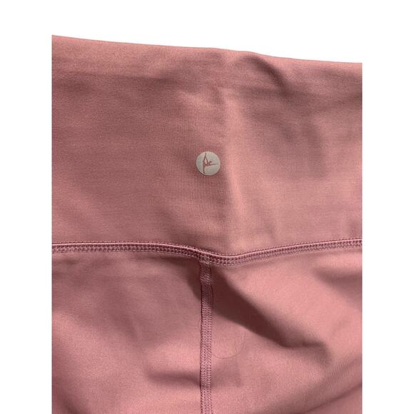 Small 90 Degree by Reflex Womens Mauve Activewear Leggings Ankle - Picture 5 of 7